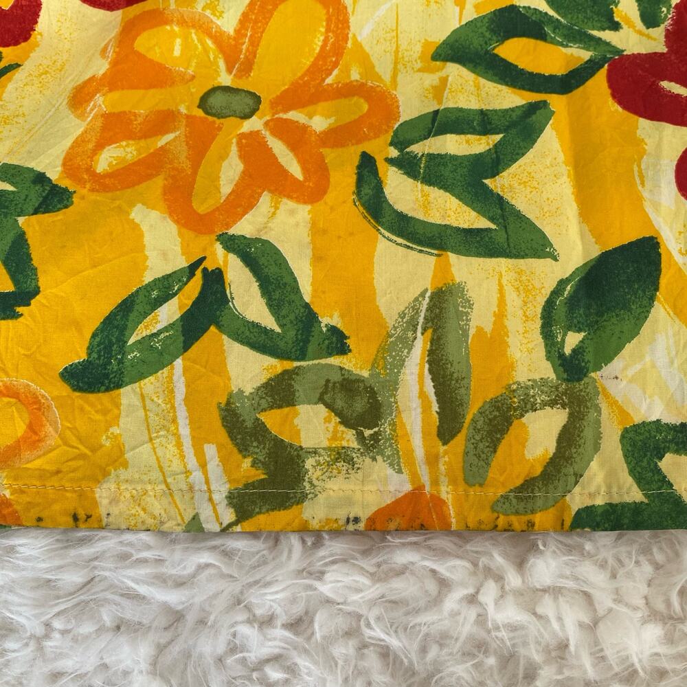 Vintage Xtreme Island Designs Short Sleeve Maxi Dress Bright Floral Large - Picture 8 of 9